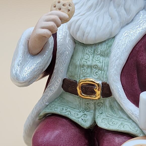 Lenox Cookies For Santa Figurine 6.25" Original Box #816936 - Picture 13 of 16